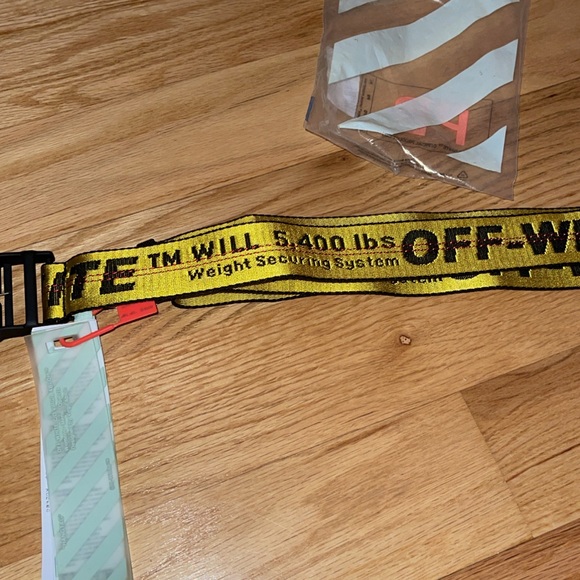 Off White Belt ( Yellow) main image 4